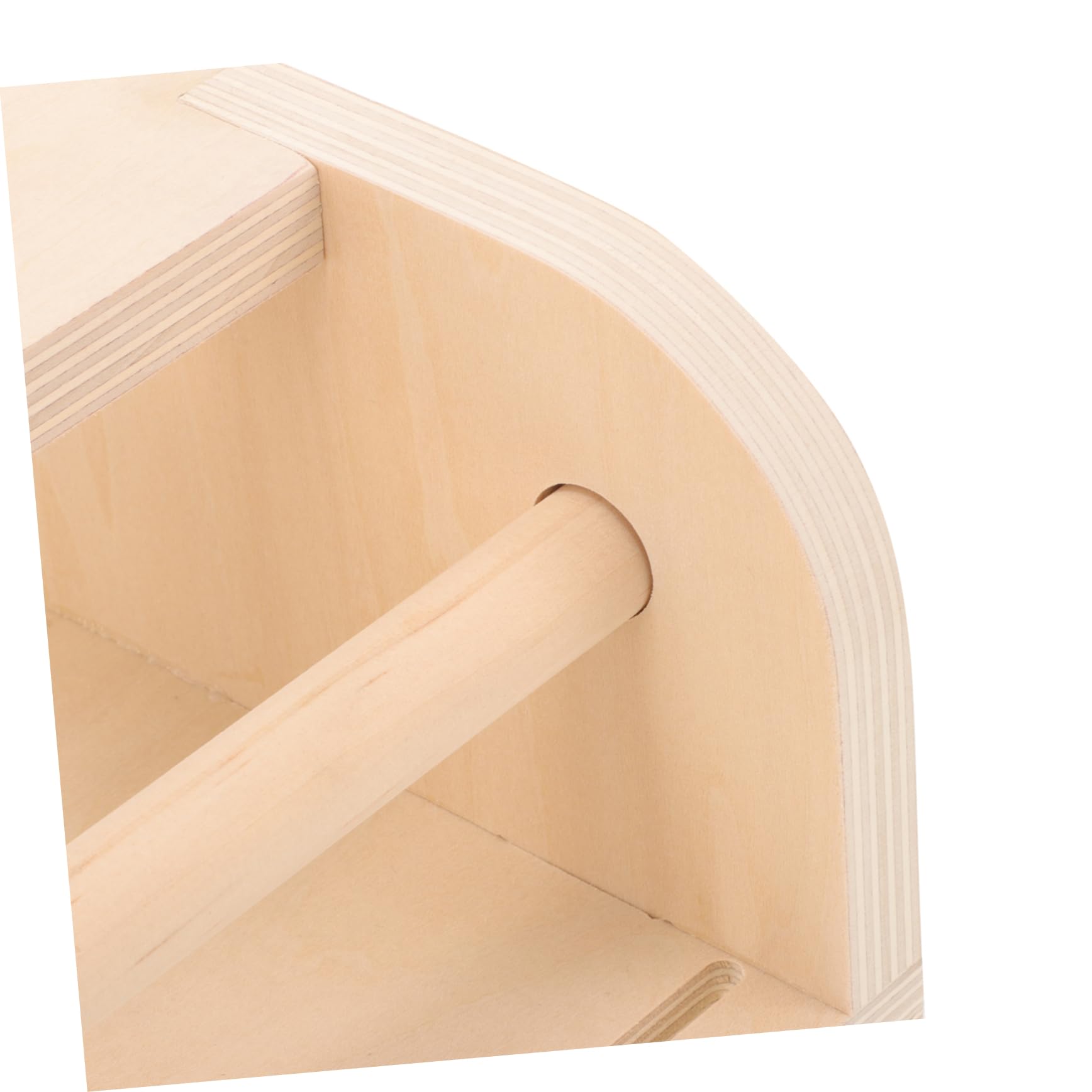 SHINEOFI Cavalletto da Tavolo in Legno Beige per Rotolo Ragazzo Ragazza | Disegno e Scrittura, Supporto Multifunzionale Salvaspazio, Accessorio per Attività Creative