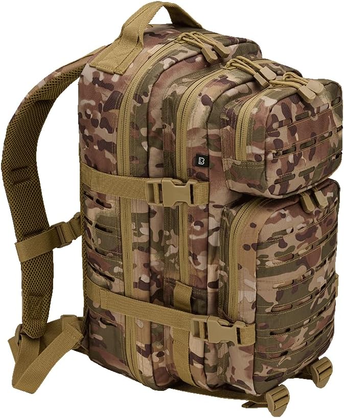 Brandit Unisex US Cooper Lasercut Medium Backpack Bag, Tactical Camo, Tactical Camo, Einheitsgröße