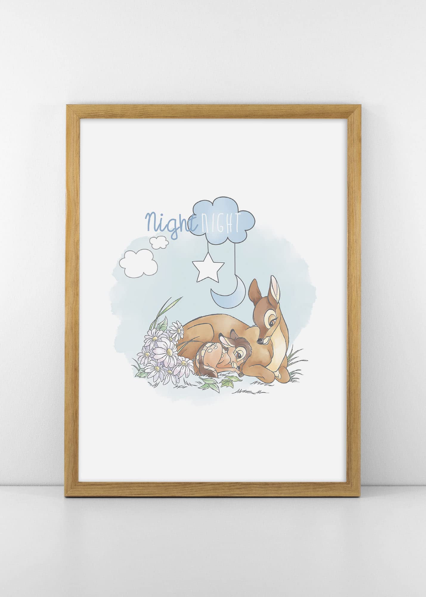 Amazon.com - Komar Wooden Oak Picture Frame with Wall Picture