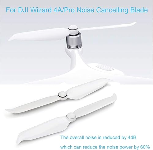 Miniatura 3 de 4 hélices de bajo ruido de liberación rápida compatibles con DJI Phantom 4 Series/Phantom 4 Pro/Pro+ V2.0/Phantom 4 Advanced