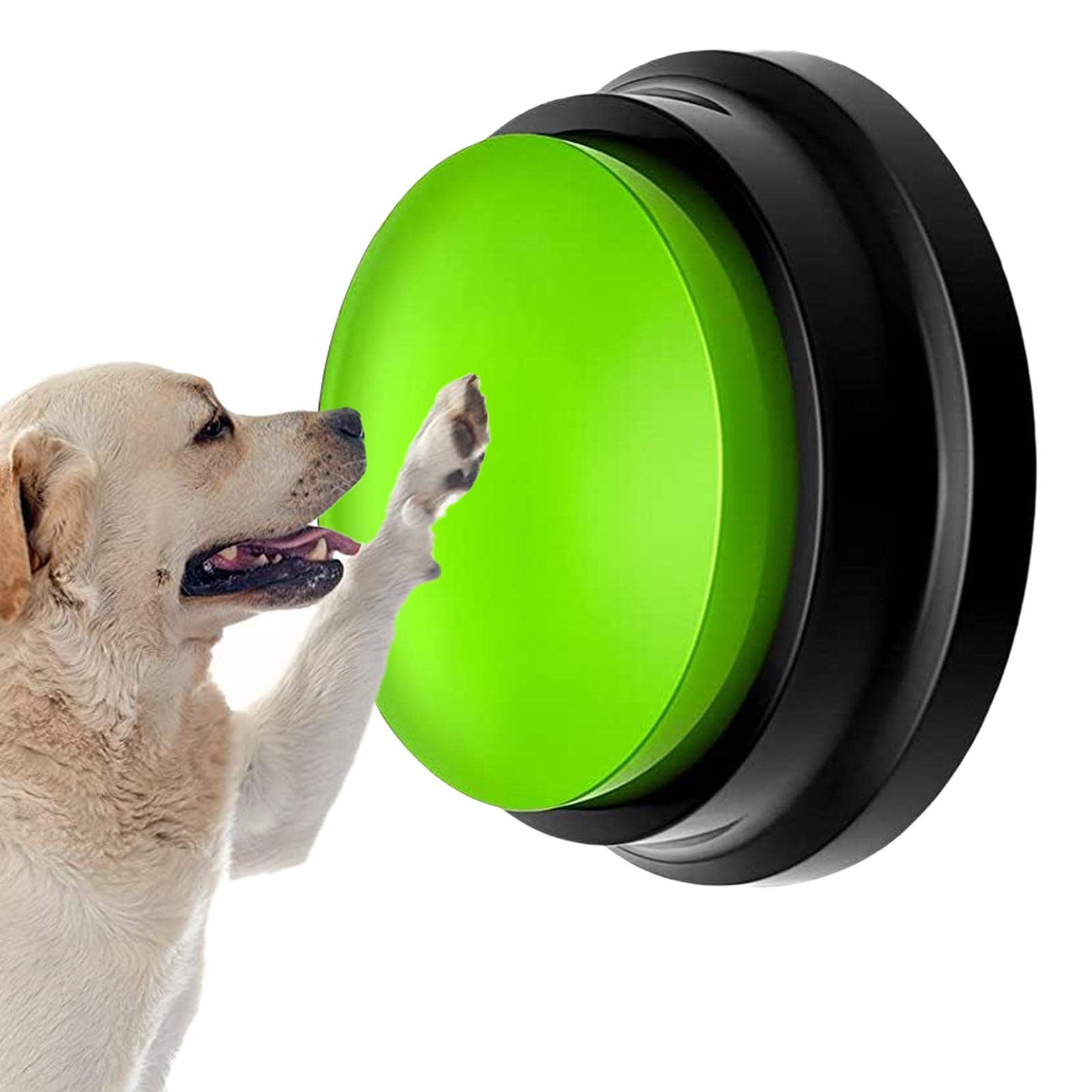 Stronrive Dog Training Talking Buttons | Recordable Communication Dog Buttons | Pet Behavior Training Buzzer, 30 Second Record & Playback, Funny for Study Home