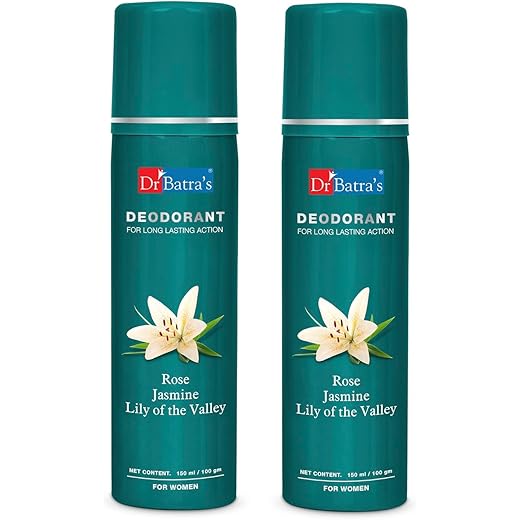 Batras Lasting Deodorant - Rose/Jasmine - Alcohol-Free - 150