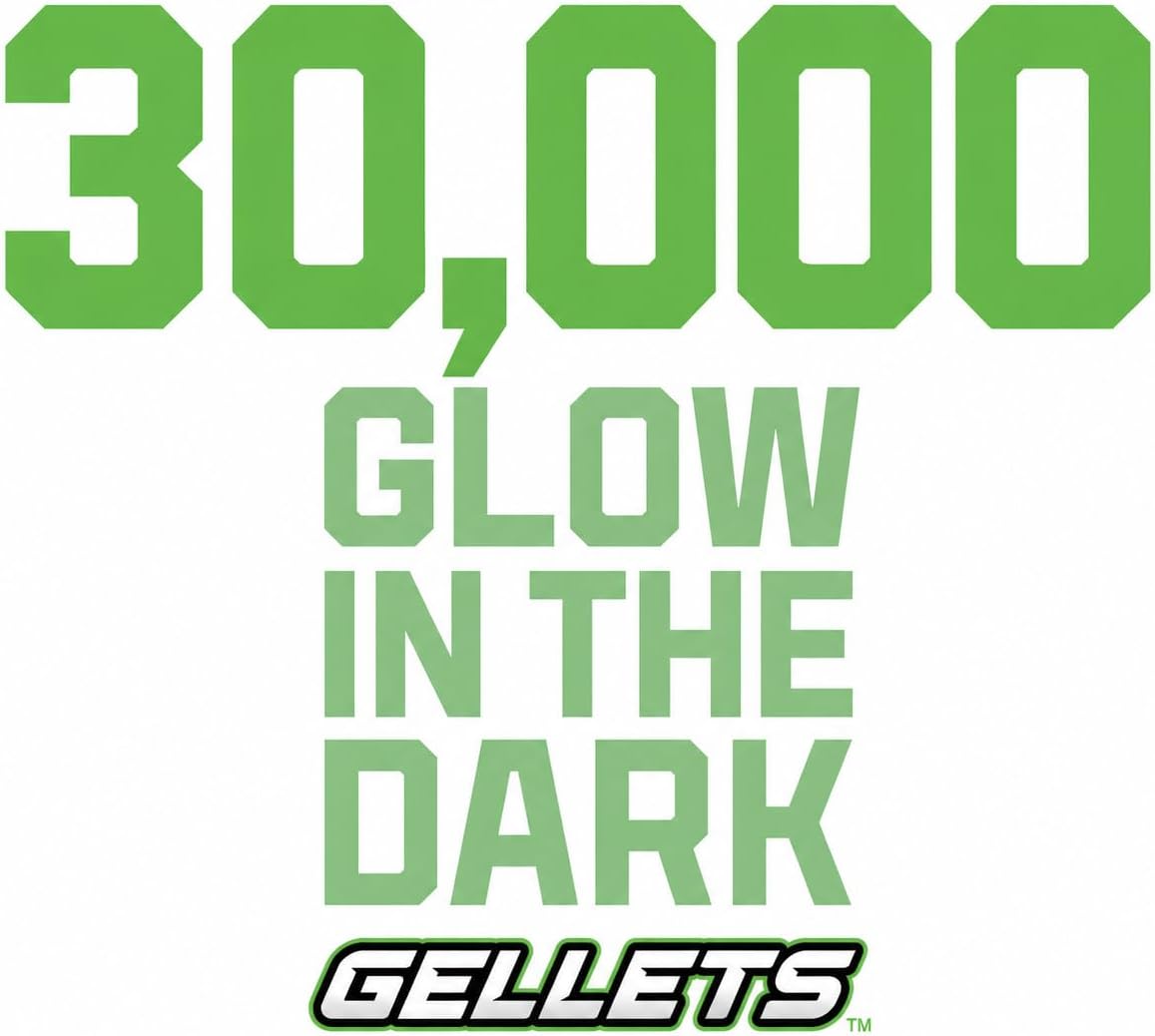 Gel Blaster Glow in The Dark, Non-Toxic, 30,000 Count