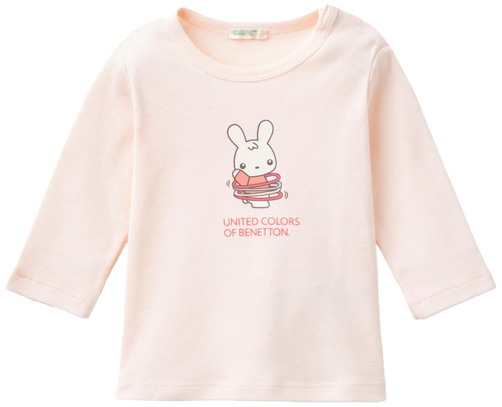 United Colors Of Benetton Rosa T-Shirt M/L 3I9wa1057 Short Sleeve T-Shirt,