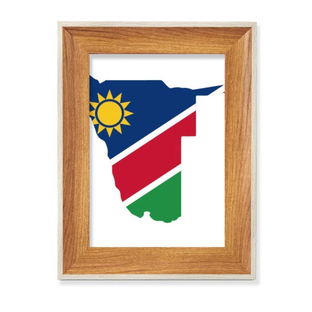 Cadre photo en bois motif Afrique : évadez-vous en Namibie depuis votre salon