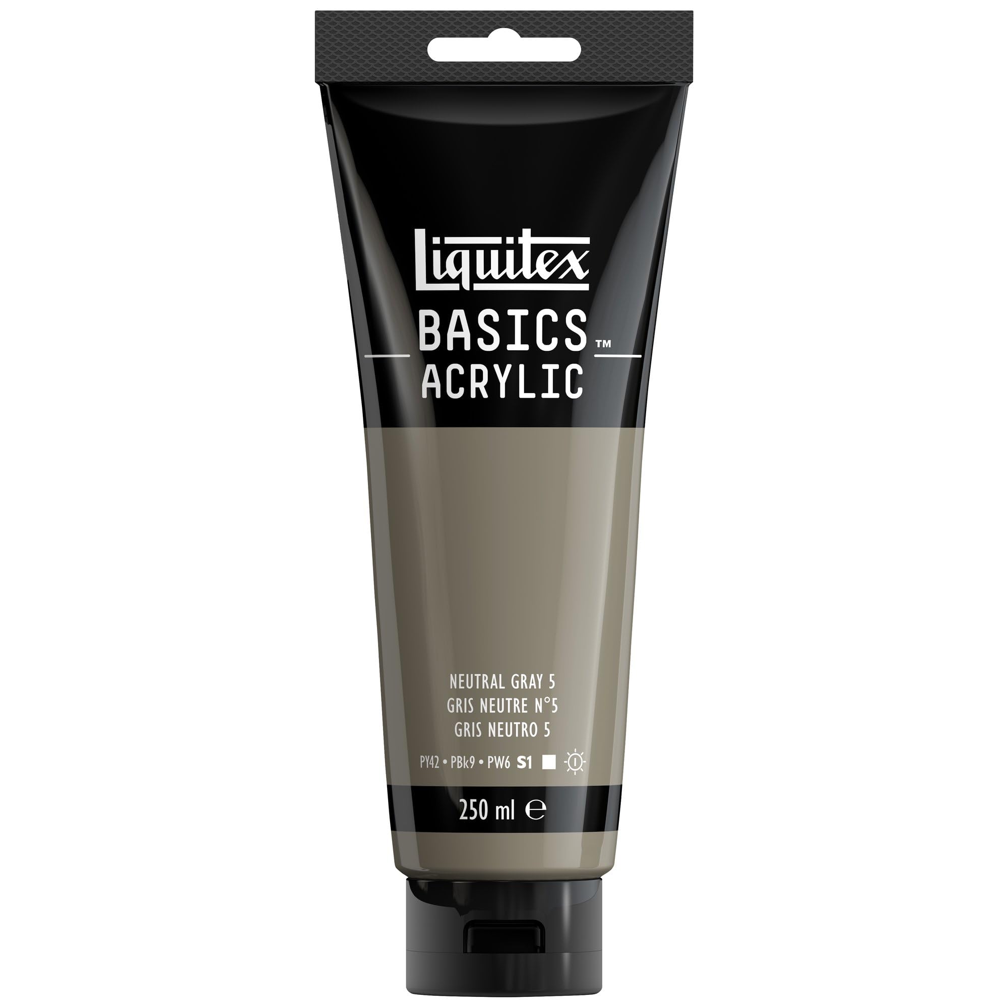 LIQUITEX Basics Acrylic Paint, Mars Black, 118 ml Tube — view 85