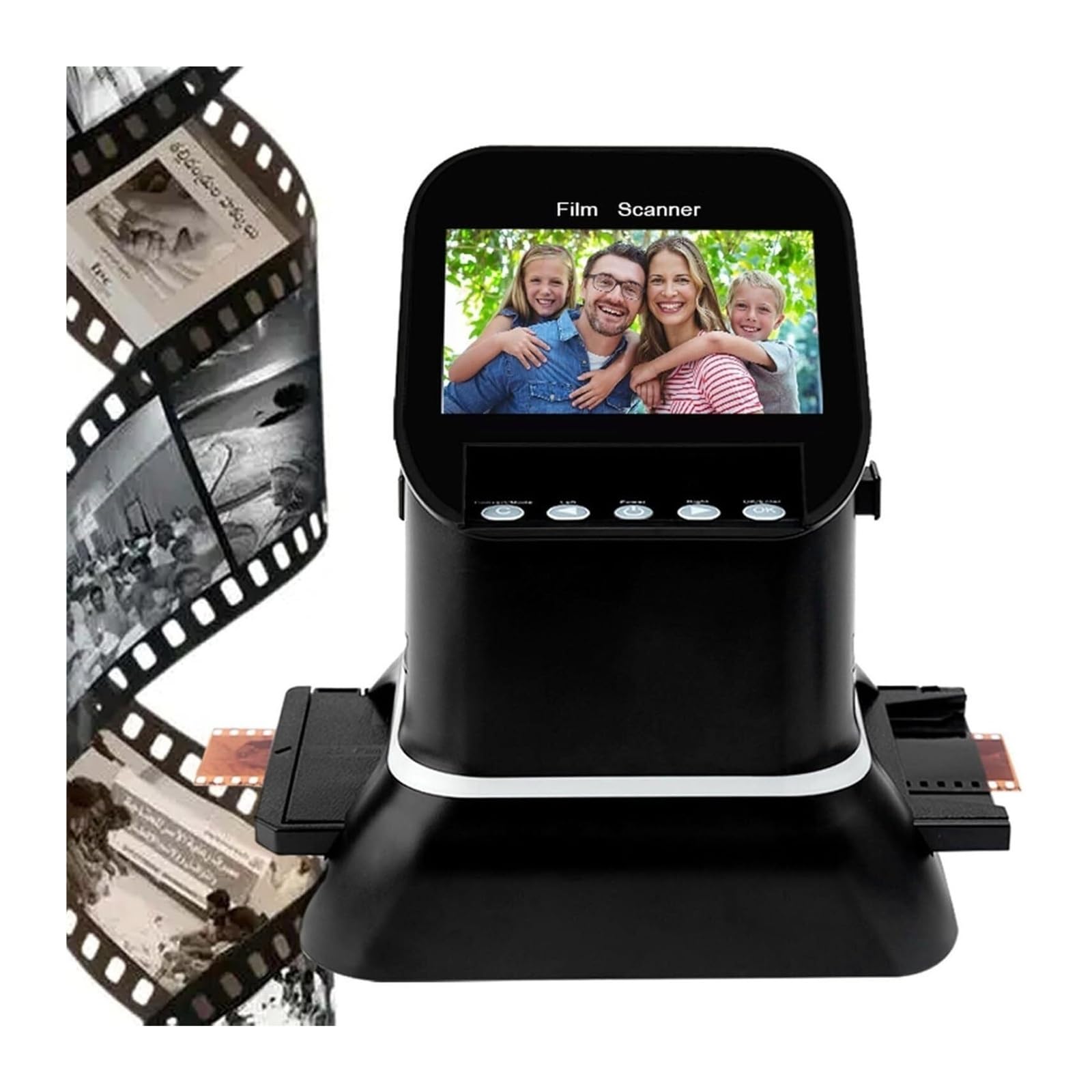 Film Scanner with – Play Directly on TV