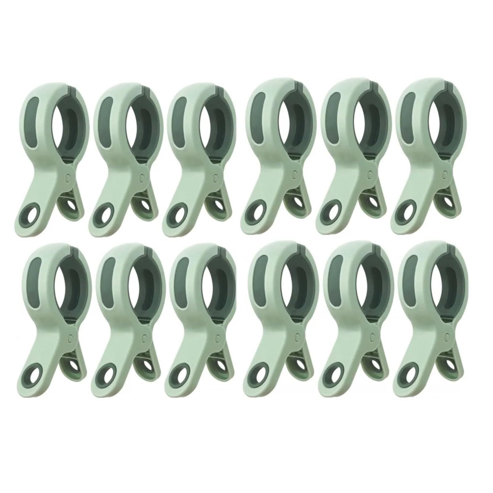 Beach Towel Clips Beach Towel Clips Reusable Large Windproof Clothes Pegs Plastic Strong Clothespins Laundry Tong For Blankets Coats(12 Pack Green)