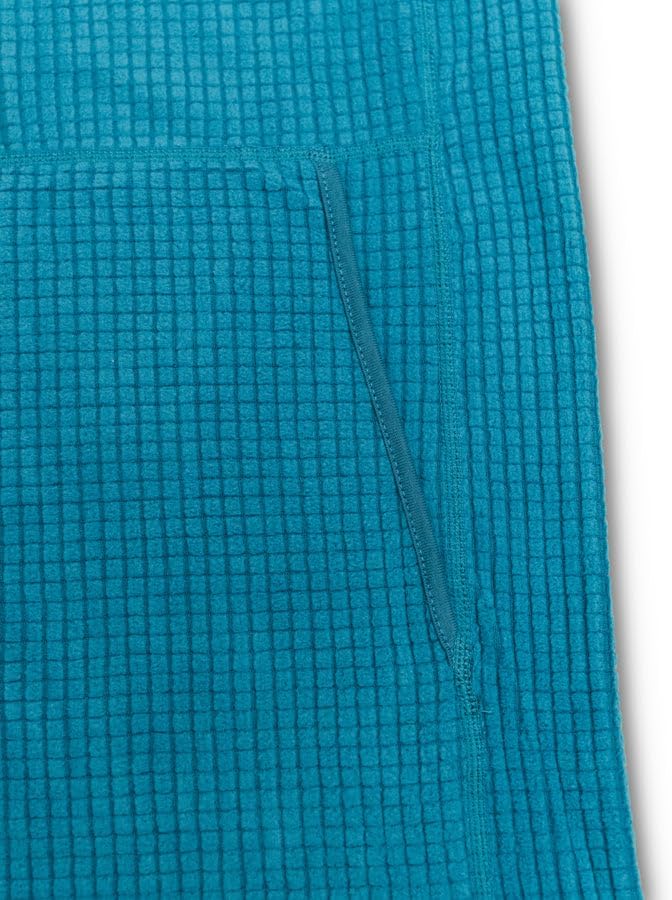 Squak Classic Men’s Microgrid Fleece Hoodie – Lightweight, Breathable Mid-Layer for Hiking, Skiing & Everyday Adventure - Image 4