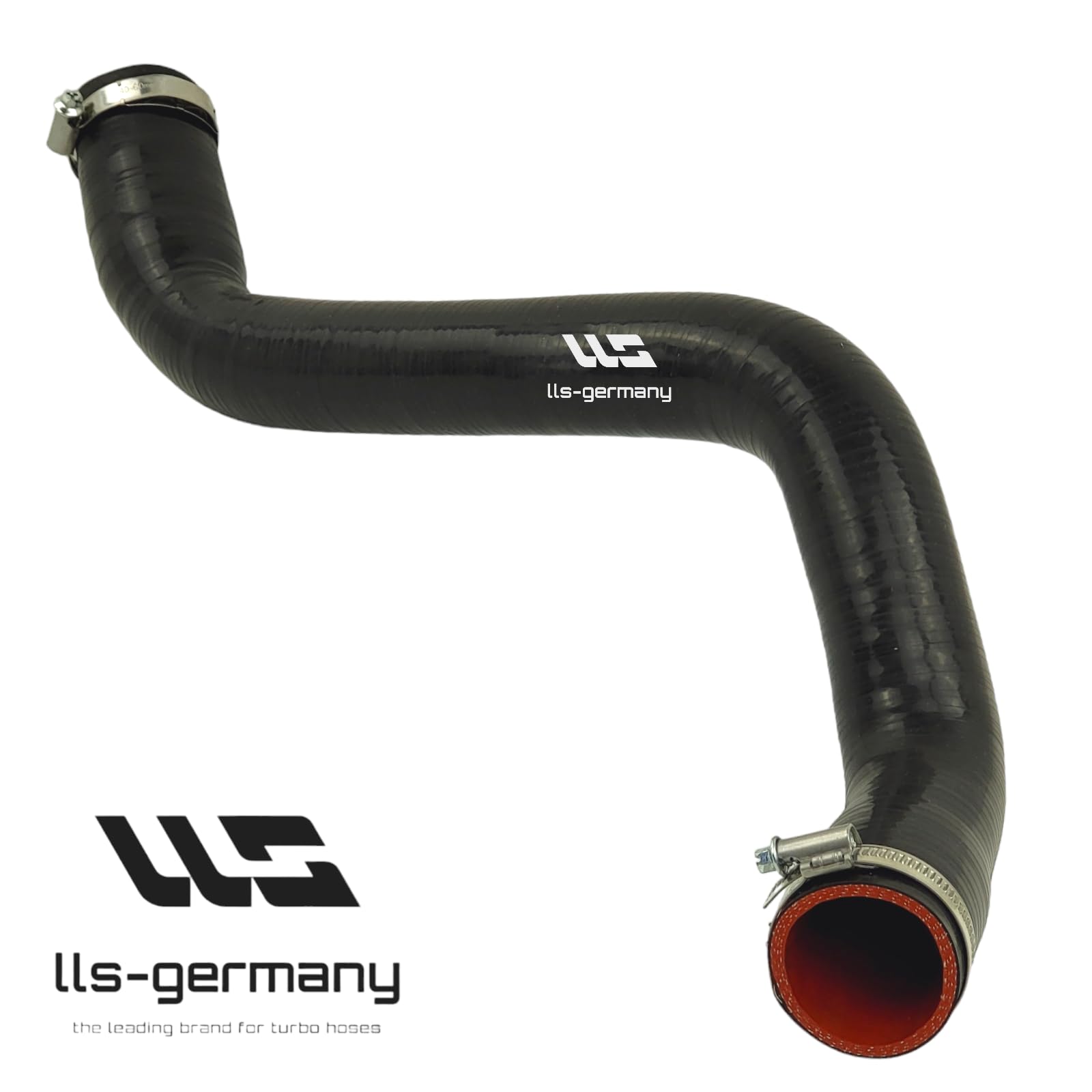 LLS-GERMANY Tubo aria di carica in silicone Tubo turbo compatibile con Ren ault Scenic II (JM0/1), 1.9 dCi, 8200201617, 8200363471, 8200502920, 8200658187, materiale: silicone