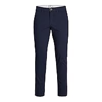 JACK & JONES Pantaloni Jjimarco Jjdave AKM Noos Uomo, Giacca Blu Navy.