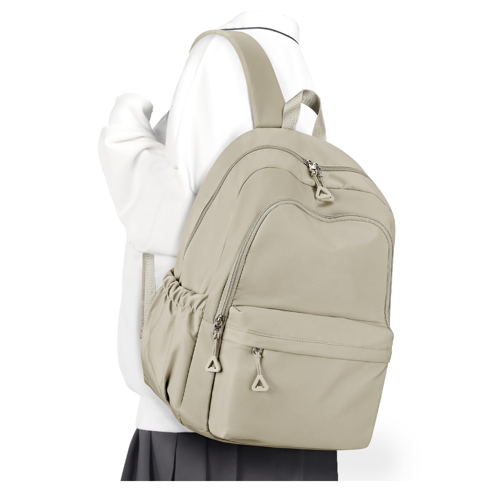 winspansy Backpack for School Teenage Girls Boys,Waterproof Lightweight School Bags Travel Daypack Simple Cute College Backpack Rucksack for Women Men