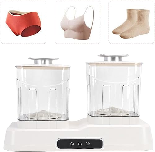 Miniatura 7 de Lavadora portátil, mini lavadora con batería recargable de 2000 mAh y turbo ultrasónico, cámara dual inalámbrica para ropa interior, calcetines,