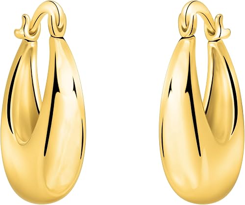 SOFIA MILANI - Pendientes para Mujeres en Plata de Ley 925 - Chapados en Oro - C