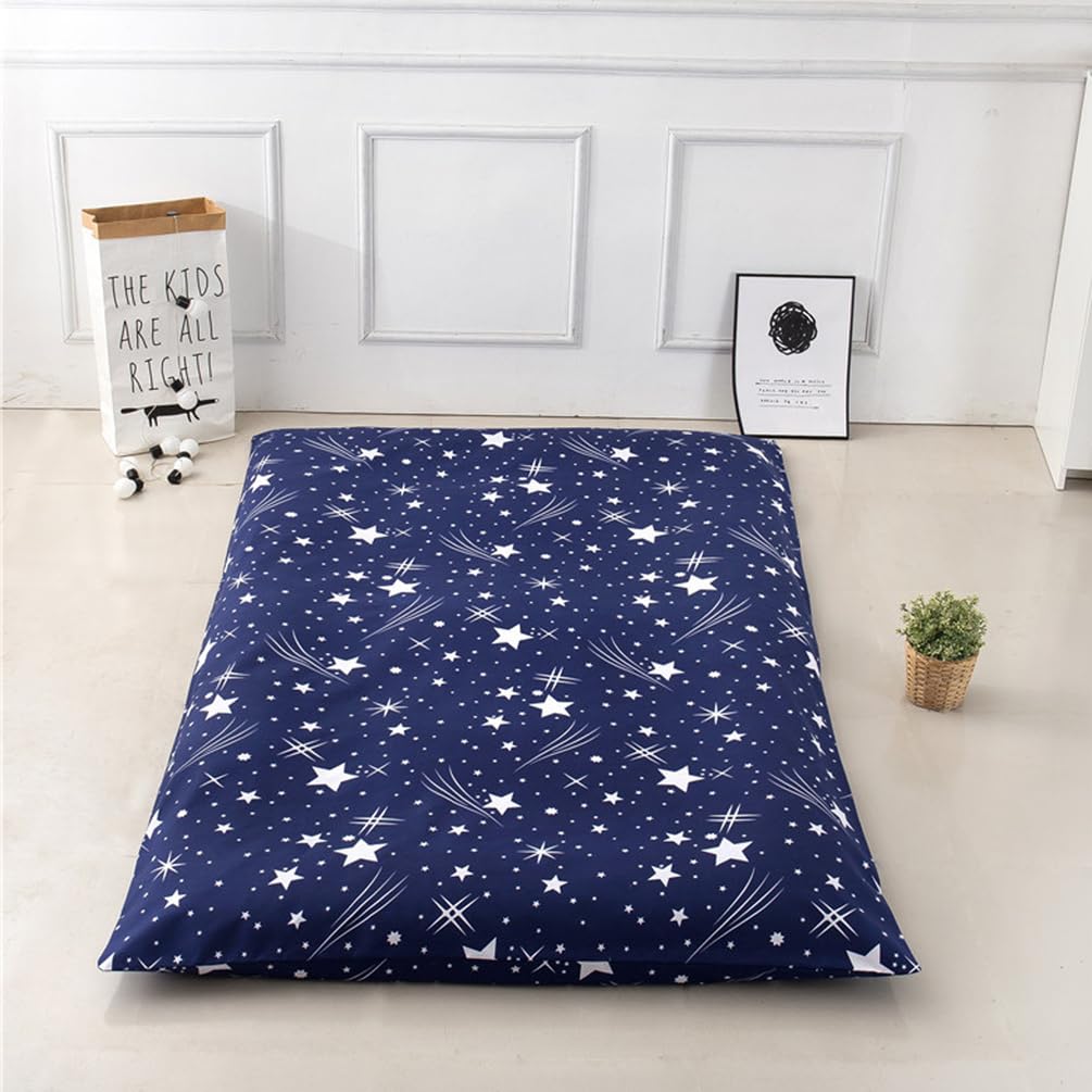 LDLCYCN M,120x200cm(FULL), Futon Mattress Cover with Zipper for Full/Queen/King Size Dustproof Japanese Floor Mattress Futon Cover Soft Comfort Sleeping Mat Cover for Bedroom Machine Washable