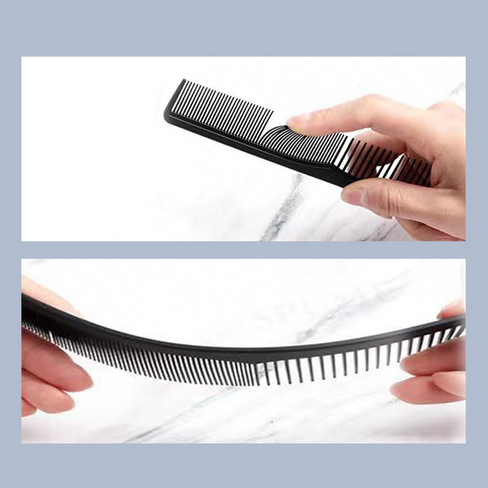 Men's Multifunctional Hair Comb, Styling, Hairdresser Hair Comb, Anti-Static - Image 3