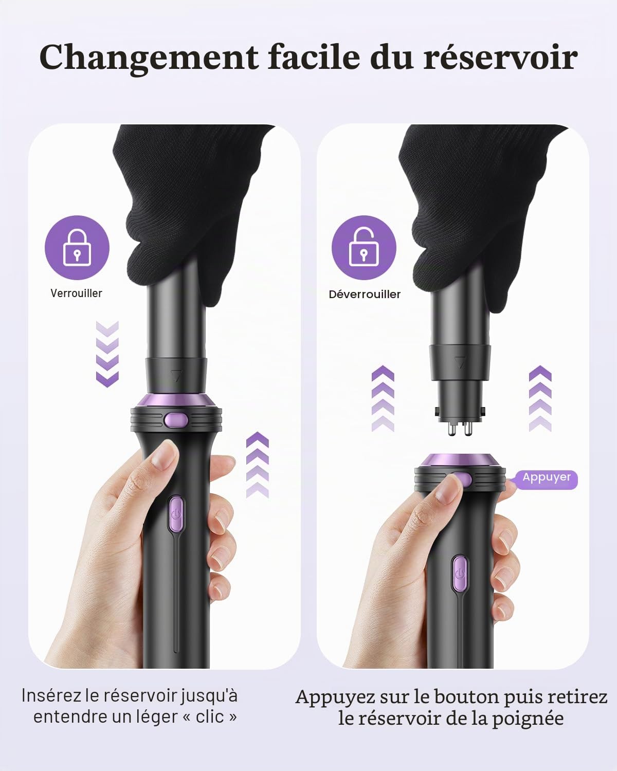 Fer à Boucler BESTOPE PRO, Ensemble de Fers à Boucler 5 en 1 Avec Lisseur, Brosse Thermique, 3 Fers à Boucler en Céramique (9 mm-25 mm) Pour Boucles Larges, 13 Températures