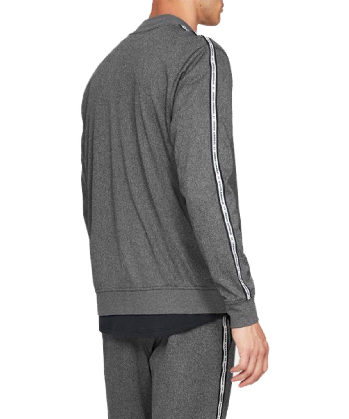 Under Armour męski sportowy trykot track JKT rozgrzewka góra Charcoal Light Heather/Black XXL