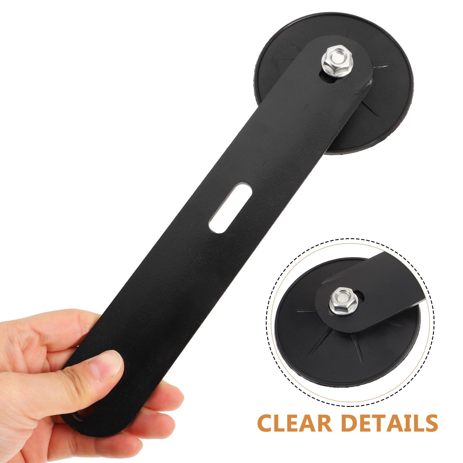 GLEAVI Base para Saco de Boxeo Independiente Ventosa y Patas Retráctiles de PU, Estable y Resistente para Entrenamiento de Artes Marciales en Casa