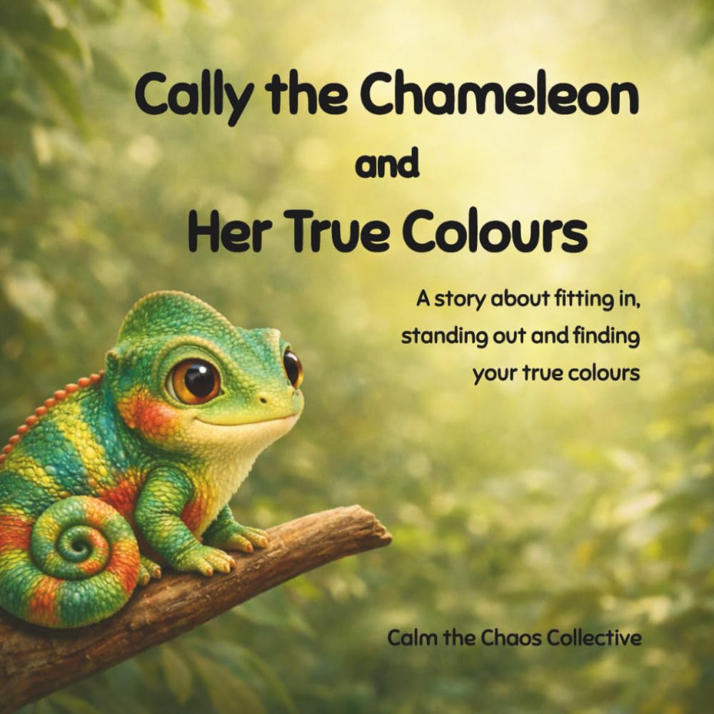Cally the Chameleon and Her True Colours: A story about fitting in, standing out and finding your true colours (Calm the Chaos Collection)