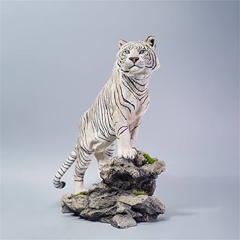 Amazon | JXK 1/12サイズ 虎 リアル 山に登るトラ 野生動物