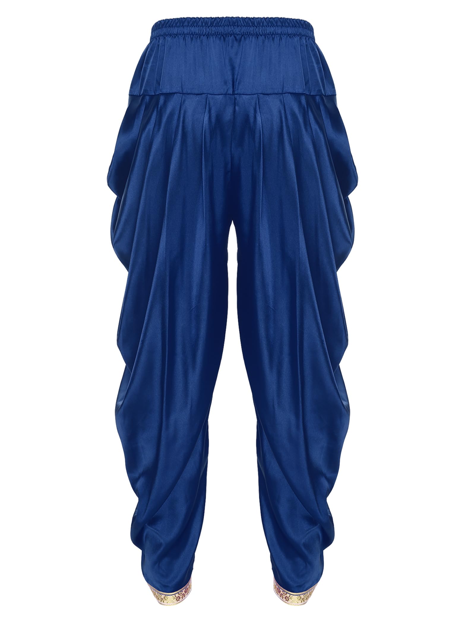 Vxuxlje Uomo Pantaloni Dhoti Maschili Pantaloni Larghi A Lanterna Costume Tribale Arabo per Danza del Ventre