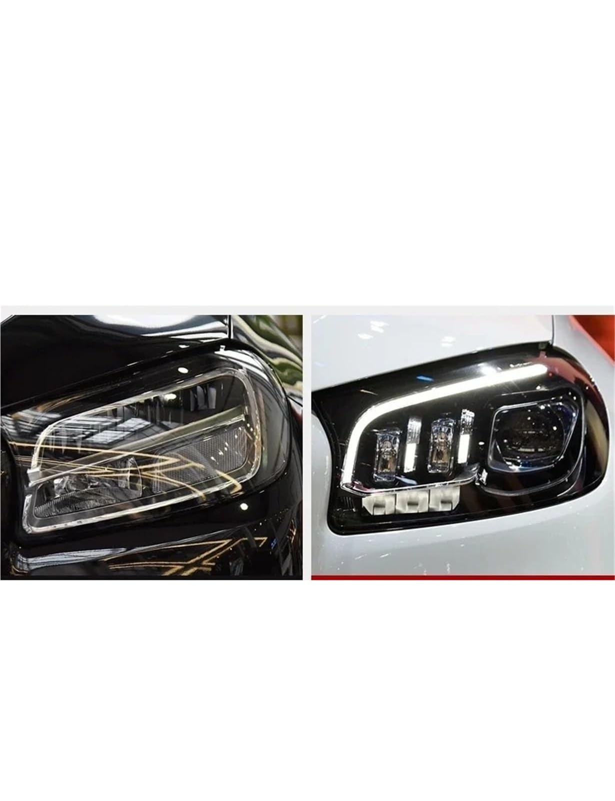 Faro Anteriore per Benz GLS X167, fari 2020-2024, proiettore, Luce Diurna, Accessori per Auto, luci per Auto, Gruppo Ottico Anteriore (fari Laser).