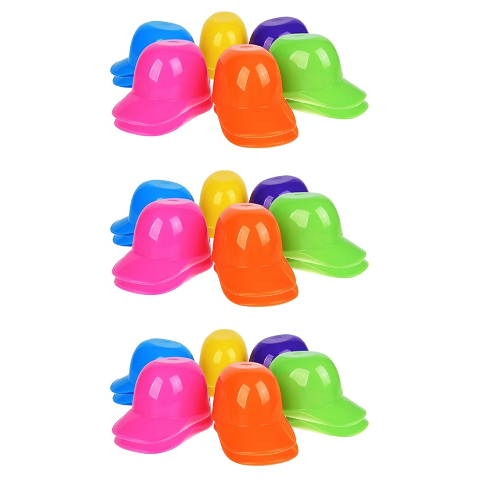 LIFKOME 36pcs Baseball Hat-shaped Ice Cream Bowls Creative Boy Girl Tableware Food Storage Bowls for Ice Cream Pudding Salad Home Office and Parties