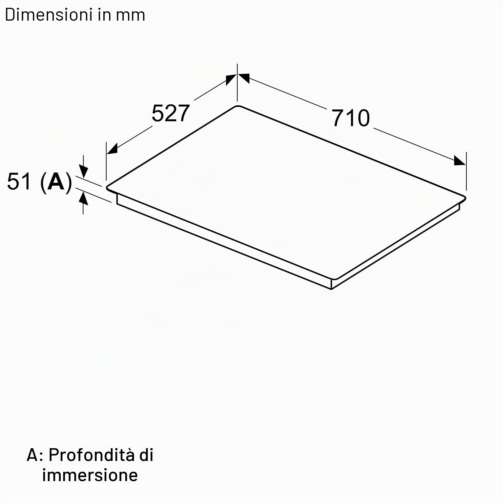 NEFF T67TTX4L0 - Piano cottura a induzione N90, piano cottura autosufficiente in vetroceramica, larghezza 70 cm, Twist Pad, Flex Induction, Home Connect, Smart Hood Automatic, sospeso, nero