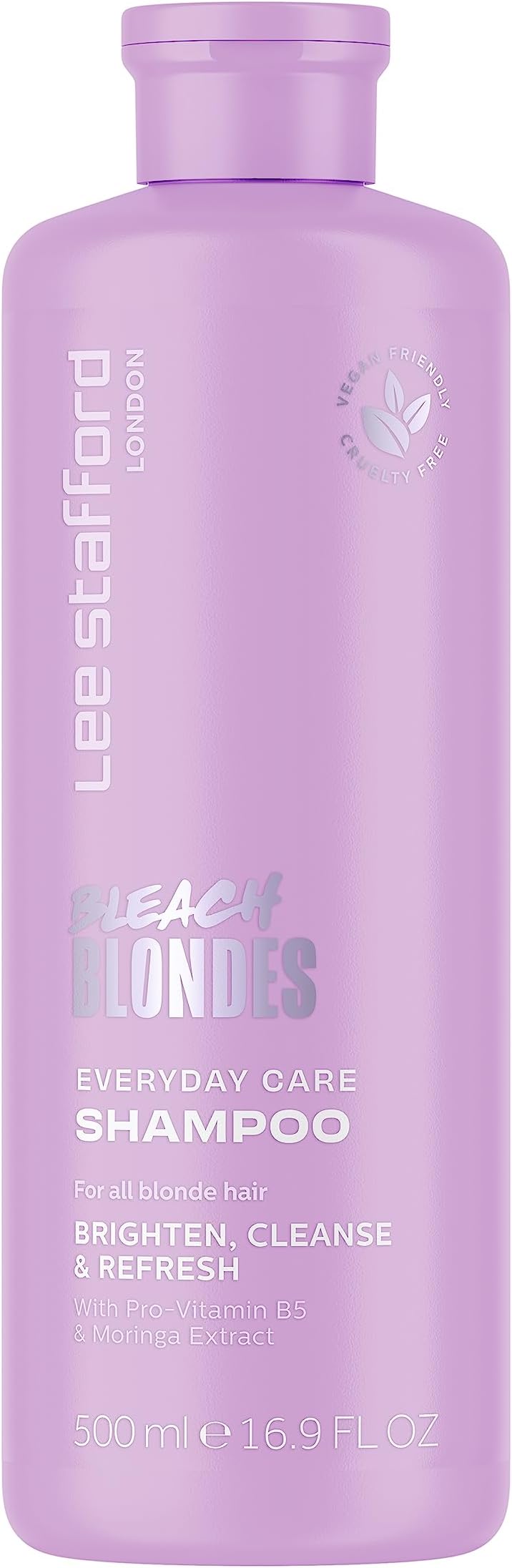 Daily Blonde Shampoo | Bleach Blondes Everyday Care Cleanser - Best to Neutralizes Yellow Tones, Brightens & Refreshes for a Lighter Blonde, Hydrate Dry, Damaged Hair, 16.7 Fl Oz
