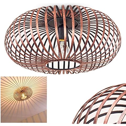 Oravi Copper Metal Ceiling Light, Modern Design Cover