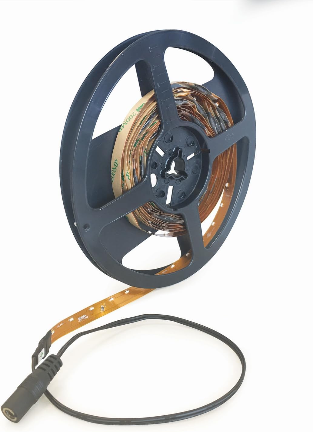 Nora Lighting NUTP9-16LED30 16 ft. 24V Damp Label Side-Lit LED Tape Light Roll44; 3000K CCT