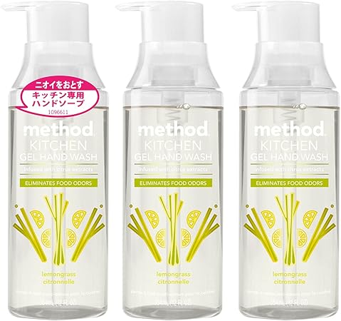 Amazon ハンドソープ 液体 おしゃれ メソッド Method ジェルタイプ レモングラスの香り キッチン専用 まとめ買い 手洗い 本体 354ml 3個 ボトル メソッド Method ビューティー 通販 Amazon ハンドソープ 液体 おしゃれ メソッド Method ジェルタイプ レモングラスの香り キッチン専用 まとめ買い 手洗い 本体 354ml 3個 ボトル メソッド Method ビューティー 通販