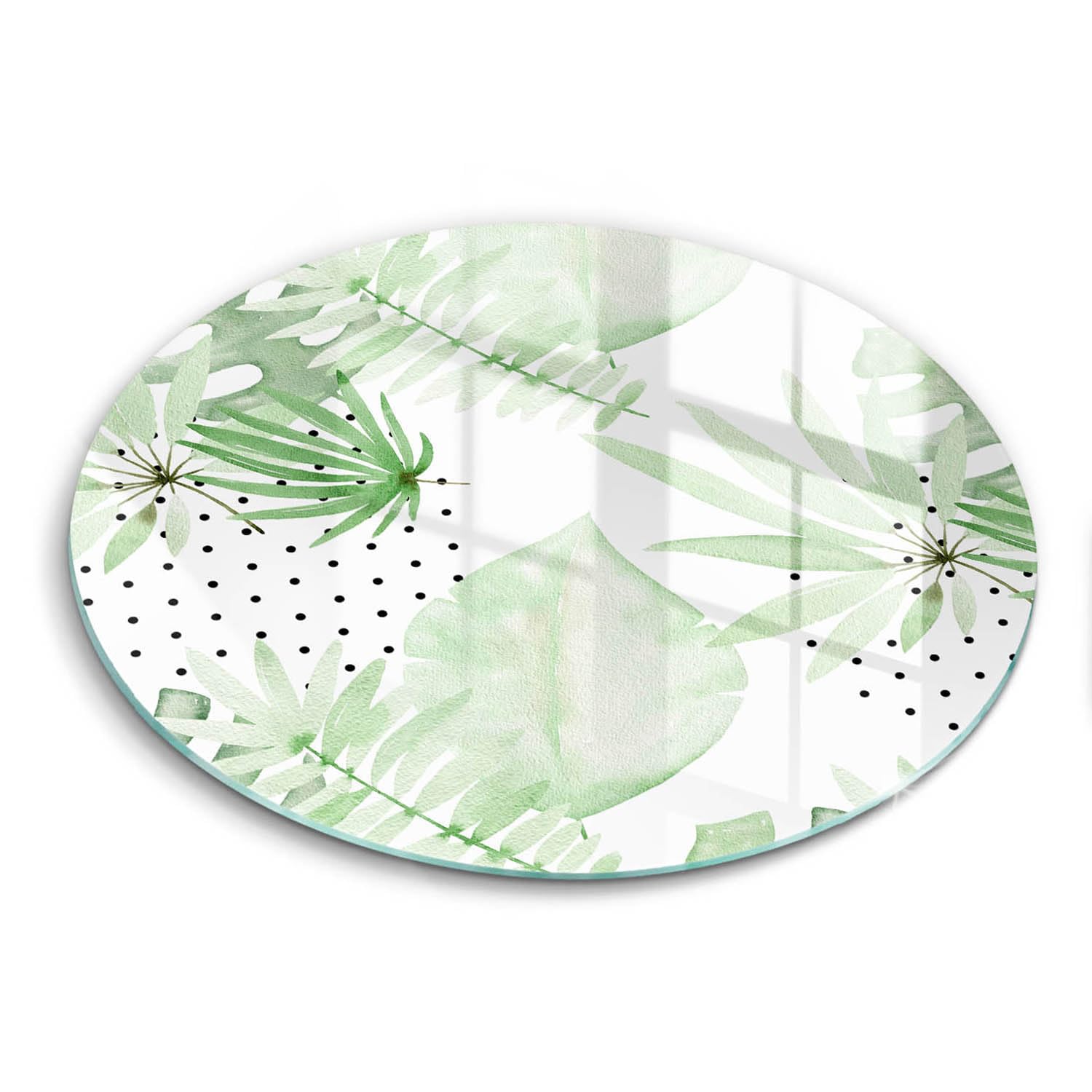 Planche à Découper Induction Wallfluent Protection Plaque Cuisson 40cm Résistant Aquarelle