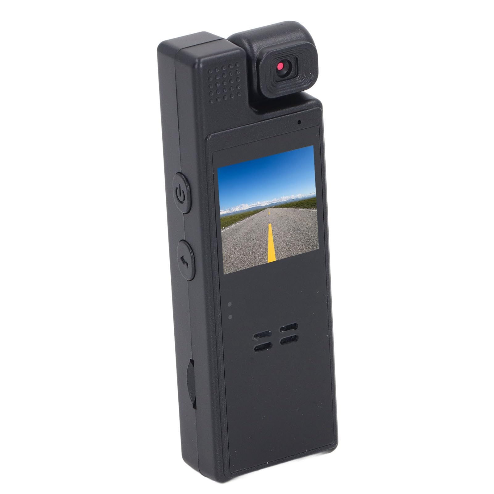 Caméra de Sport à Fixation arrière, étanche et résistante aux Chocs, enregistreur vidéo Portable 1080P avec Objectif Rotatif à 180° et écran de 1,3 Pouce, pour Le Cyclisme, la