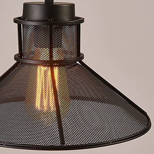 Lampe suspendue fer forgé RLKHXBS style industriel rétro réglable - 7