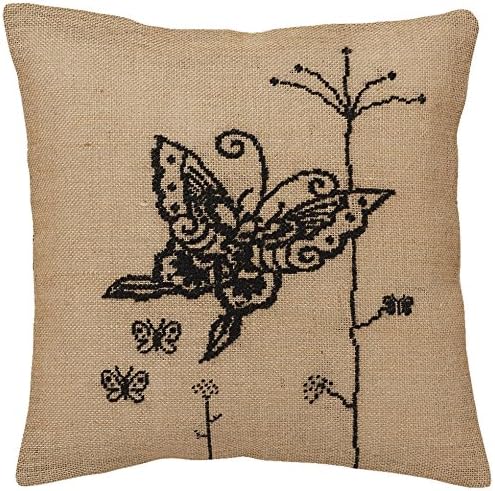 Anette Eriksson Butterfly Value Half Cross Stitch Cushion Front Kit