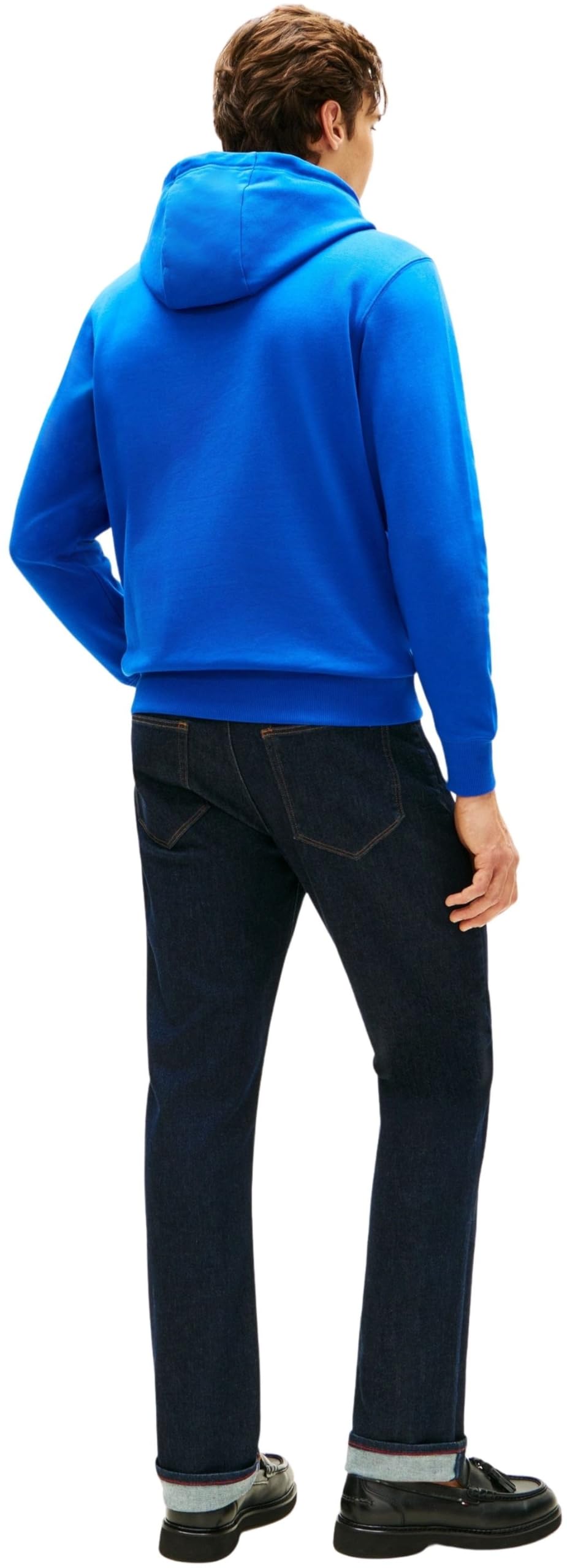 Tommy Hilfiger Essential Terry Hoody Mw0mw37235 Felpa con Cappuccio Uomo