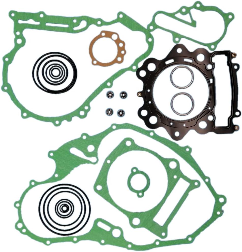 Complete Rebuild Head Top Bottom End Engine Gasket Set Kit Compatible with Yamaha Raptor YFM700 YFM700R YFM700RSE YFM700RSP 700 700R R 2006 2007 2008 2009 2010 2011 2012-2014 Z488