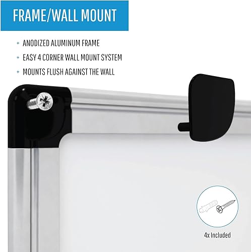 Miniatura 4 de MasterVision 3-en-1Calendario seco, Blanco