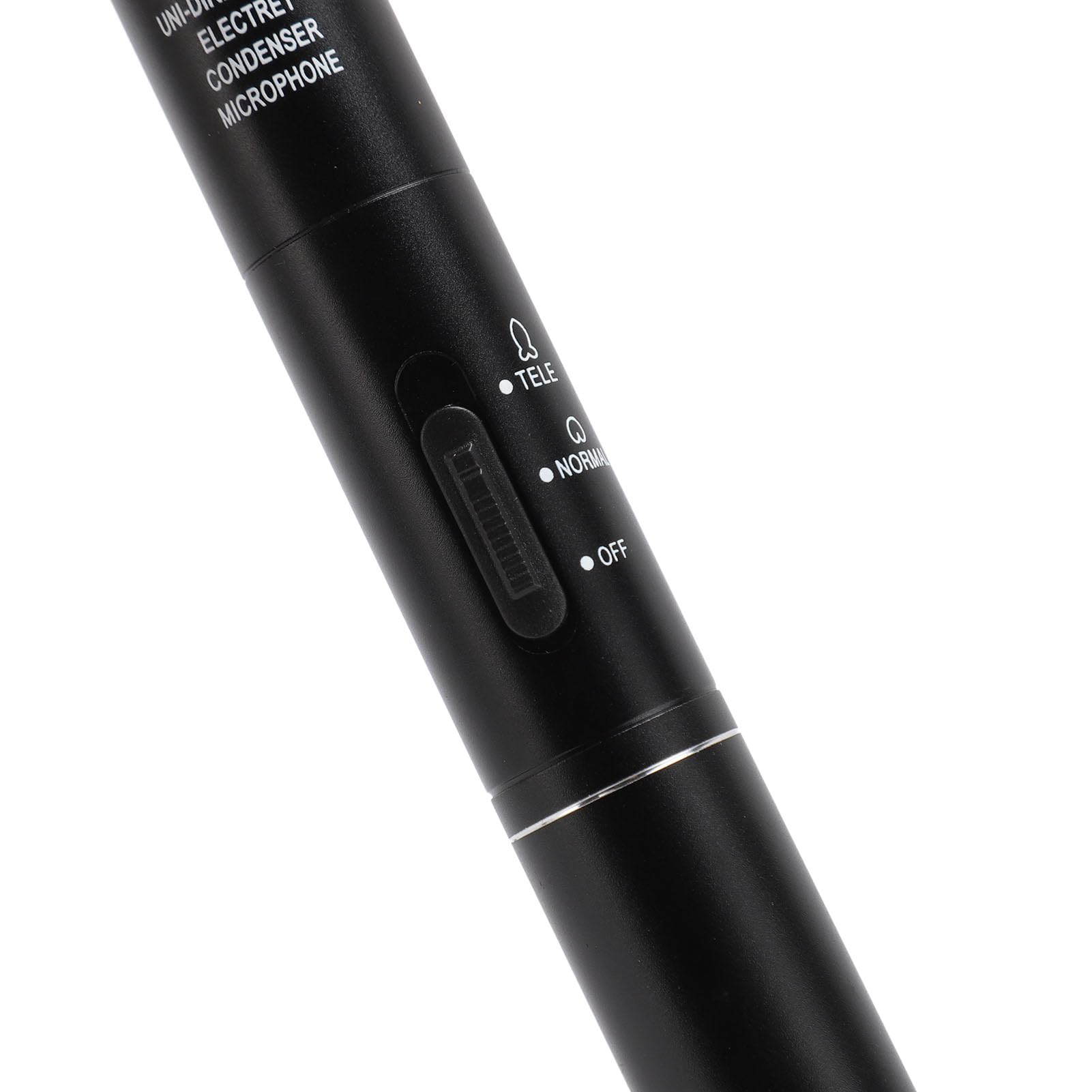Cryfokt Microfono per Interviste a Condensatore Professionale Wireless 2.4G per Telefono con Fotocamera SLR, Alta sensibilità, per Riunioni su Larga Scala, Interviste Ai Giornalisti, 11 Pollici