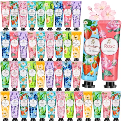 Miniatura 8 de Crema de manos 40 unidades, crema manos 10 aromas, Set crema manos regalo mujere,set hand cream mujer para muy secas, ideal para compañeras, cumpleaños, calendarios de Adviento, Navidad, San Valentín
