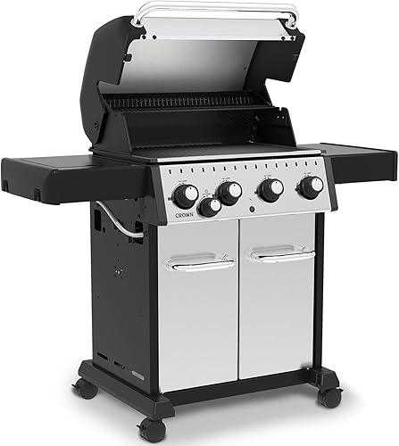 Miniatura 4 de Broil King, Crown S 440, 865367, gas natural (NG), plata, negro