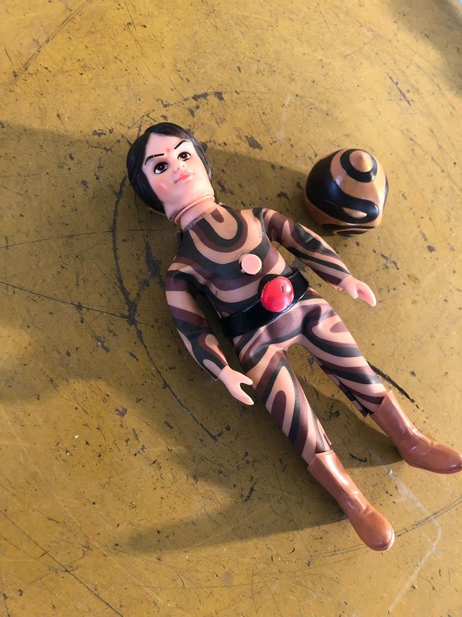 当時物 レインボーマン 土の化身 ダッシュ6 昭和レトロ 当時物