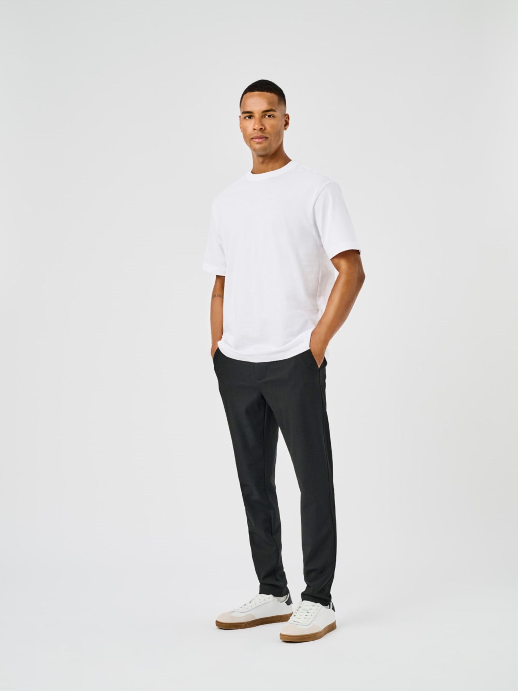 ONLY & SONS Herren Onsbrad Life Slim 0184 Pant Stoffhose, Schwarz, 29W / 32L EU – Ansicht 2
