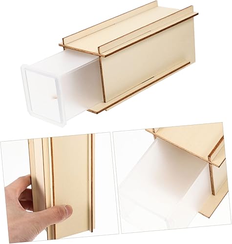 Miniatura 3 de TEHAUX 2 juegos de molde para florero, molde de resina epoxi para resina de silicona soporte de cepillo de resina kit de inicio de resina kit de