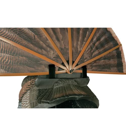 Primos Hunting Primos Strutter Turkey Decoy, Ultra-Realistic Lightweight Decoy with Silk Fan and Ground Stake Included