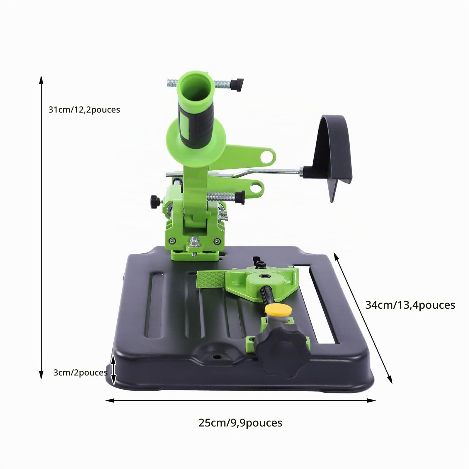 Support universel pour meuleuse d'angle - Diamètre : 100 à 125 mm