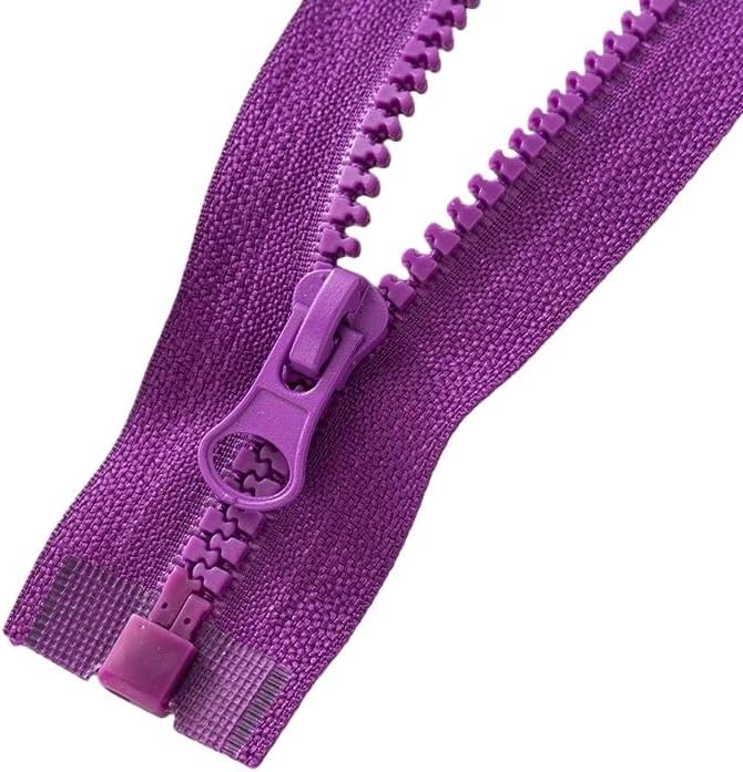 シングルエンド 5# 樹脂ジッパー 40/50/60/70/80/90/100/120 センチメートル衣服縫製プロセス (26 色)