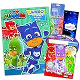 PJ Masks Coloring and Activity Book Bundle - 3 Pack PJ Masks Activity Set with PJ Masks Coloring...